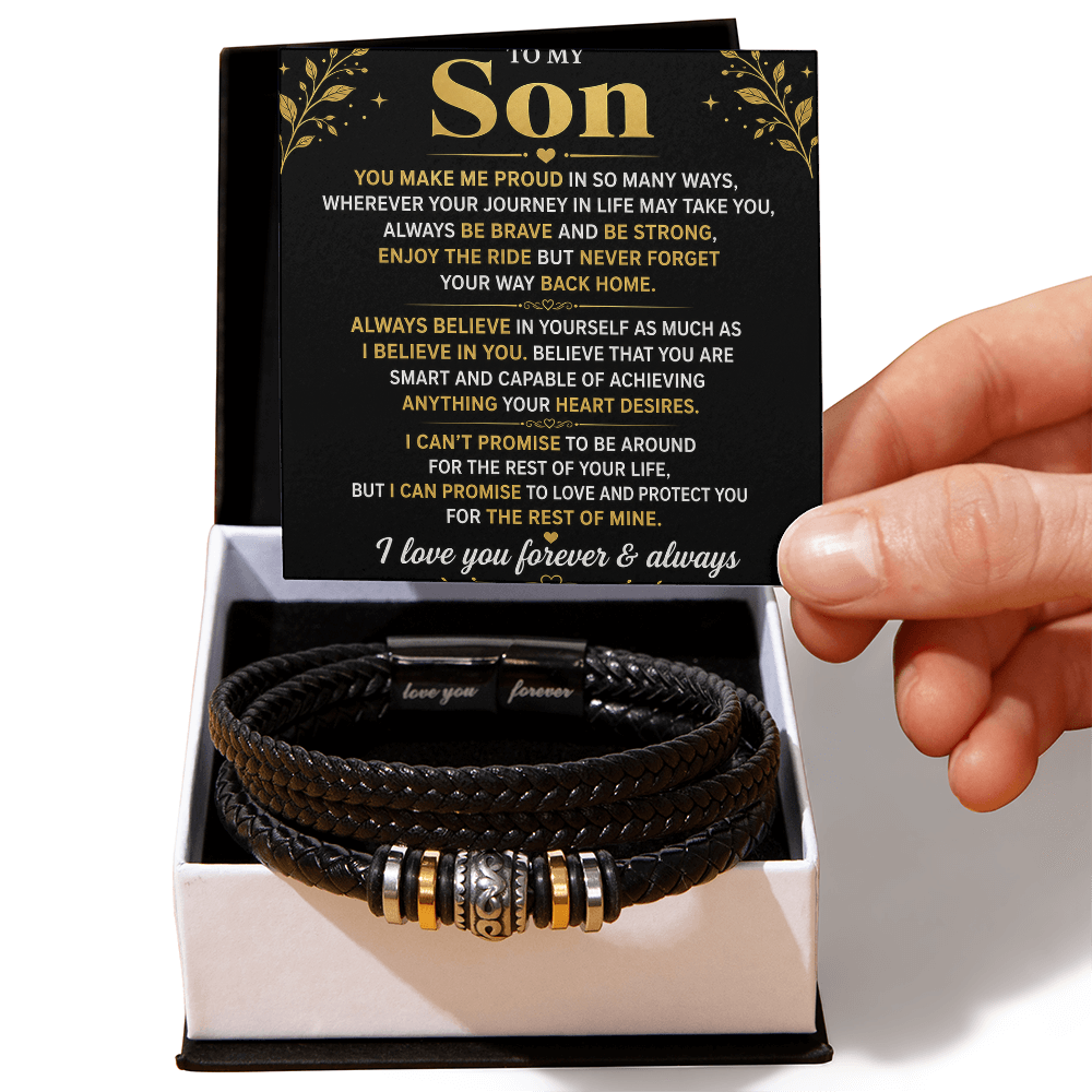 Bracelet Je t'aimerai pour toujours