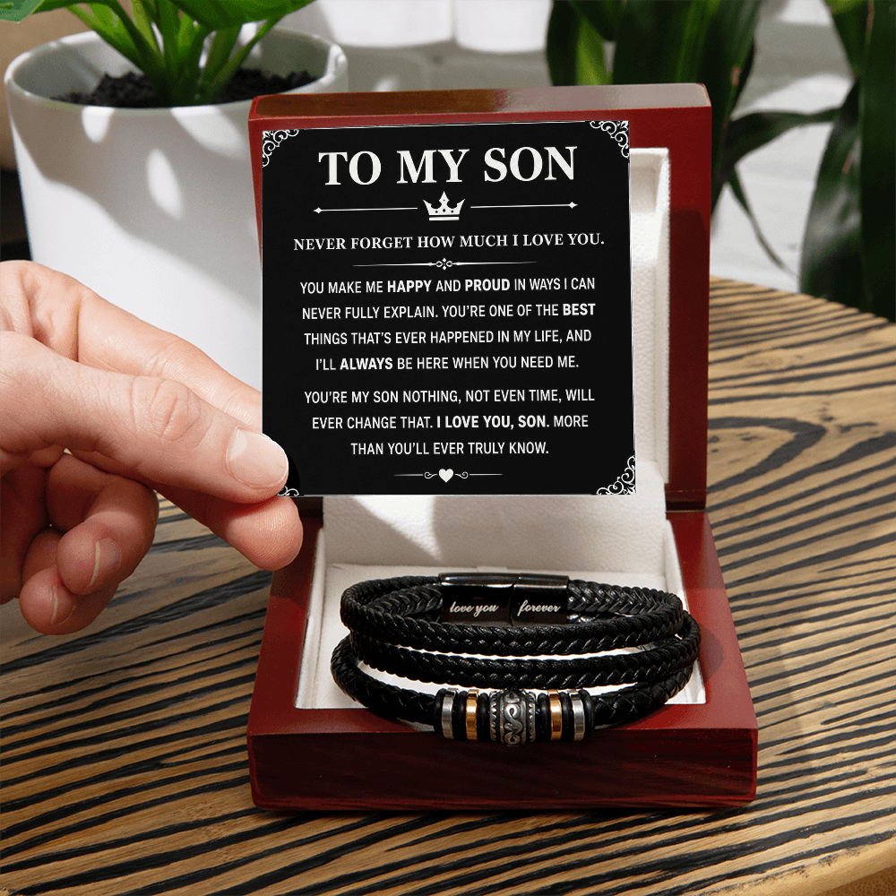 Bracelet Je t'aimerai pour toujours
