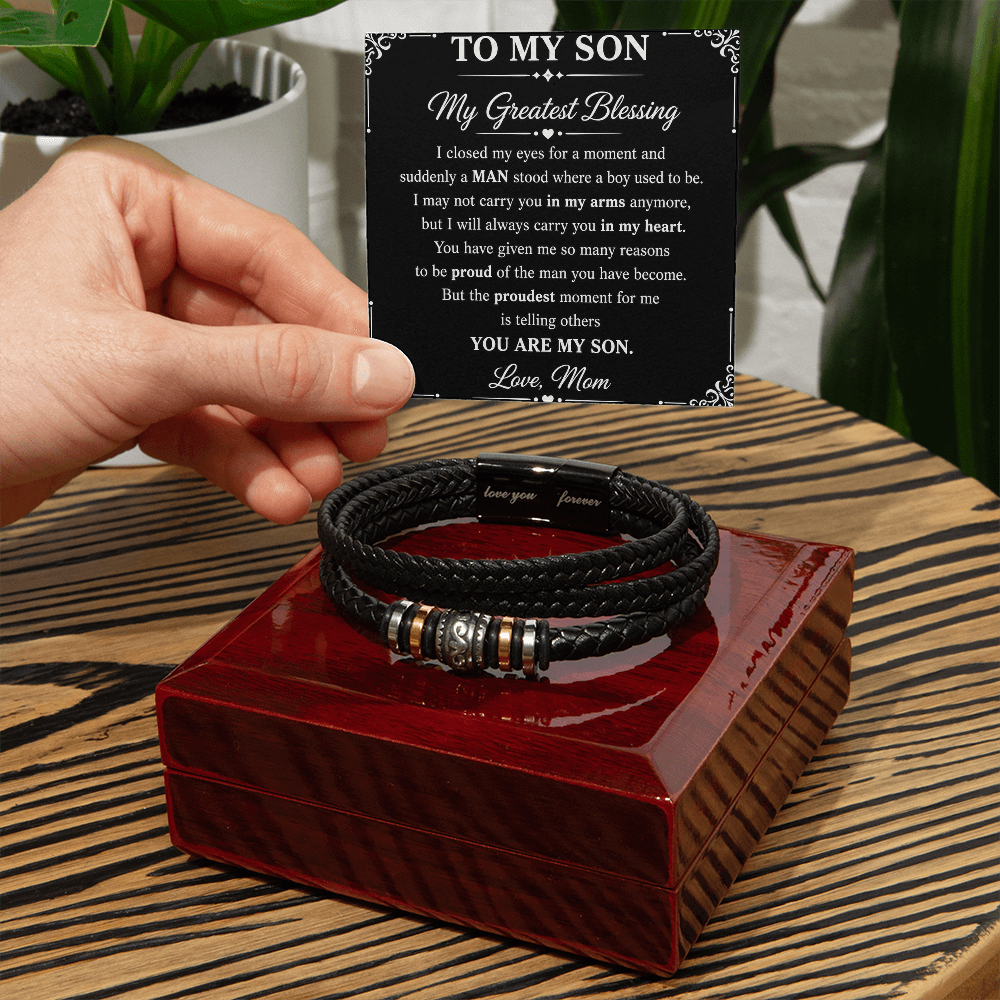 Bracelet Je t'aimerai pour toujours