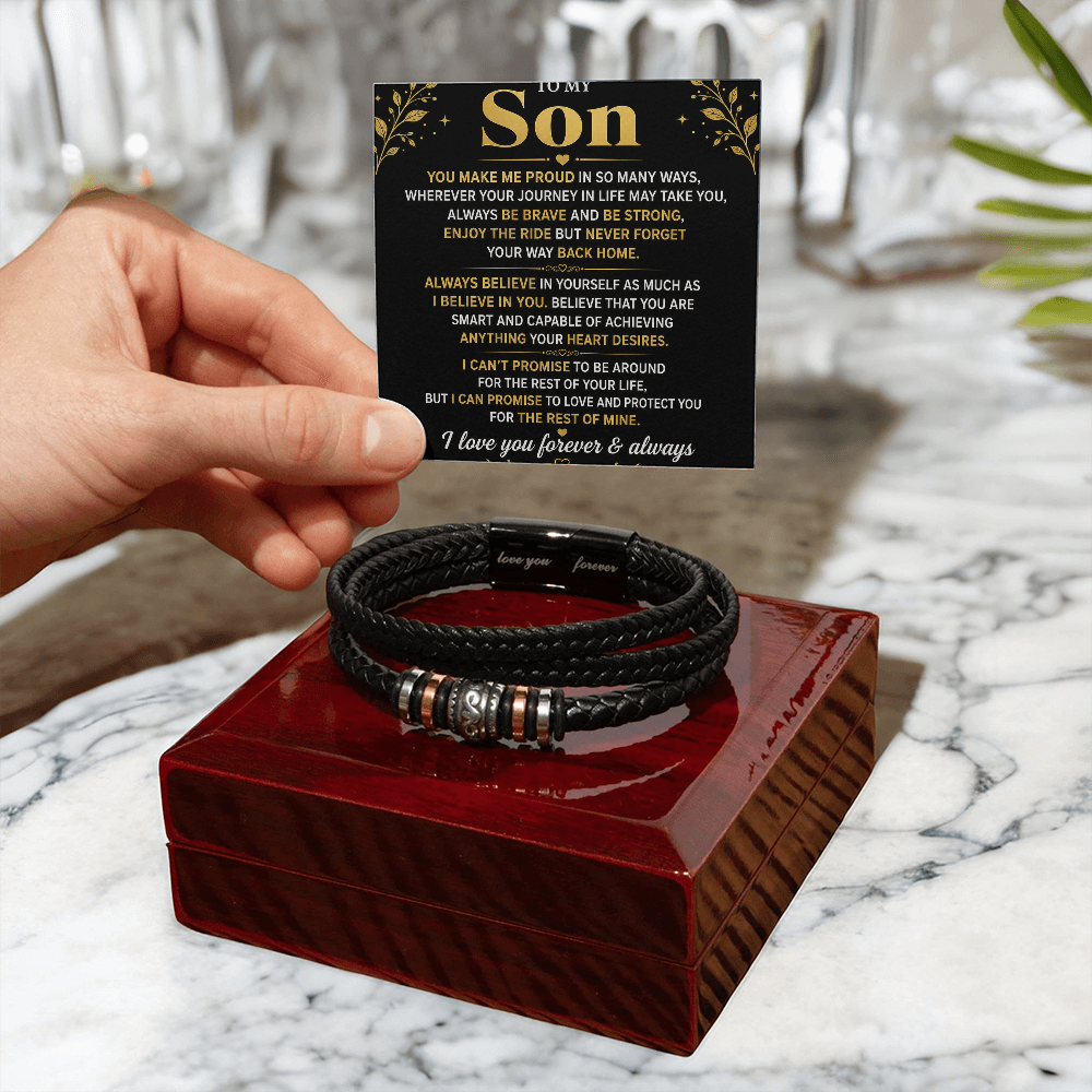 Bracelet Je t'aimerai pour toujours