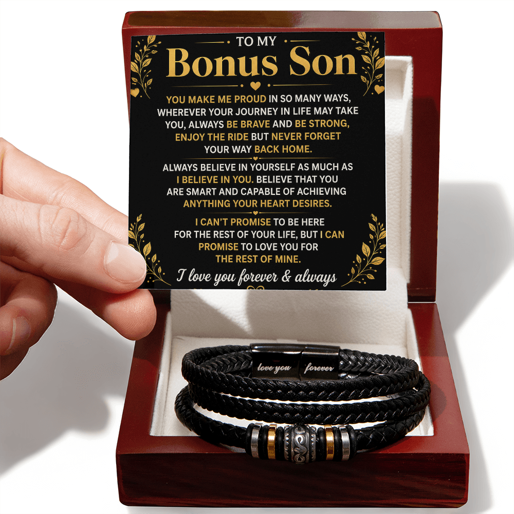 Bracelet Je t'aimerai pour toujours