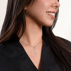 Collier de noms multi-verticaux - MC