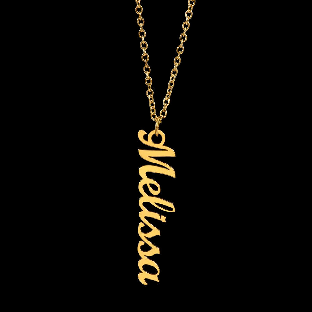 Collier de noms multi-verticaux - MC