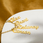 Collier de noms multi-verticaux - MC