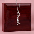 Collier de noms multi-verticaux - MC