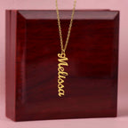 Collier de noms multi-verticaux - MC