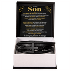 Bracelet croix masculin
