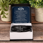 Bracelet croix masculin