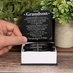 Bracelet croix masculin