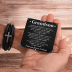 Bracelet croix masculin