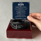 Bracelet croix masculin