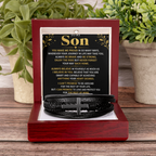 Bracelet croix masculin