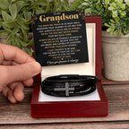 Bracelet croix masculin