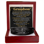 Bracelet croix masculin