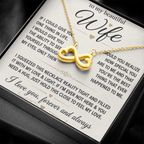Collier Love Knot - Variantes en or jaune et blanc