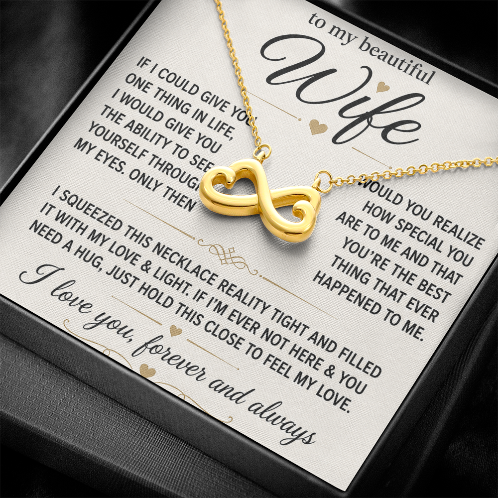 Collier Love Knot - Variantes en or jaune et blanc