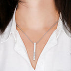 4-Sided Stick Necklace - Engraved POD MC