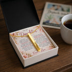 Sided Stick Necklace - Engraved