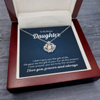 Collier Pendatif Couronne - To My Bonus Daughter