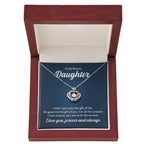 Collier Pendatif Couronne - To My Bonus Daughter