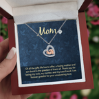 Collier en forme de cœur Baby Feet