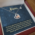 Collier en forme de cœur Baby Feet