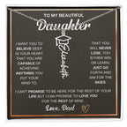 Graduation Cap Name Necklace