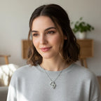 COLLIER COEUR A COEUR - A MA SOEUR JENNIFER