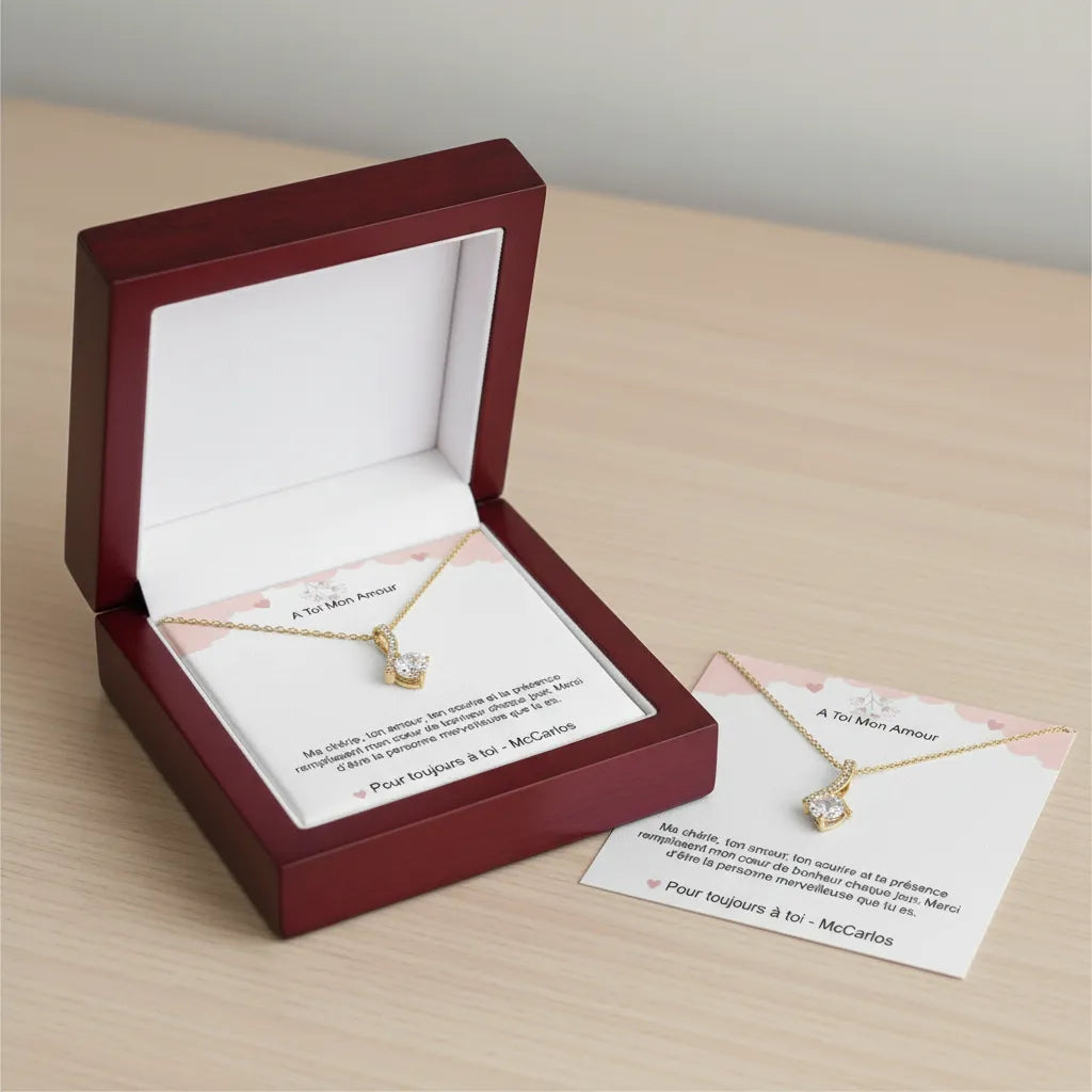 COLLIER DE BEAUTE EMVOUTANTE - A TOI MON AMOUR