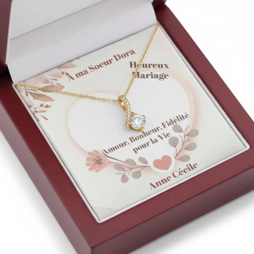 COLLIER DE BEAUTE EMVOUTANTE - A MA SOEUR
