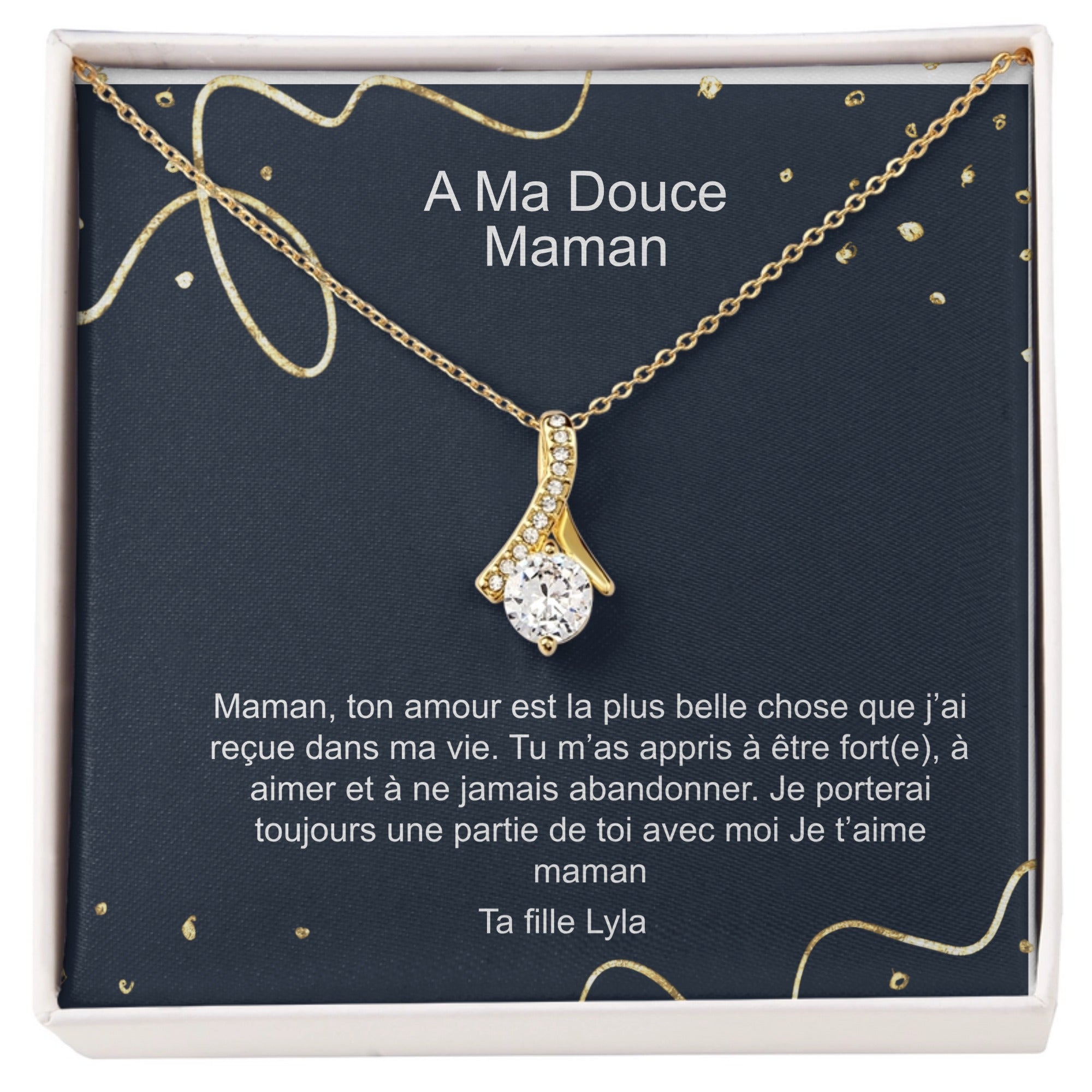 COLLIER DE BEAUTE EMVOUTANTE - A MA DOUCE MAMAN